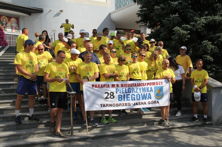 Pielgrzymka biegowa z Tarnobrzega