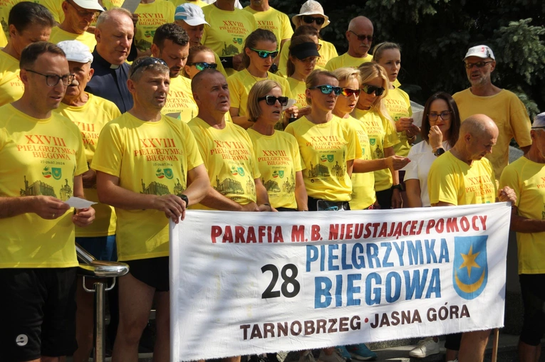 Pielgrzymka biegowa z Tarnobrzega
