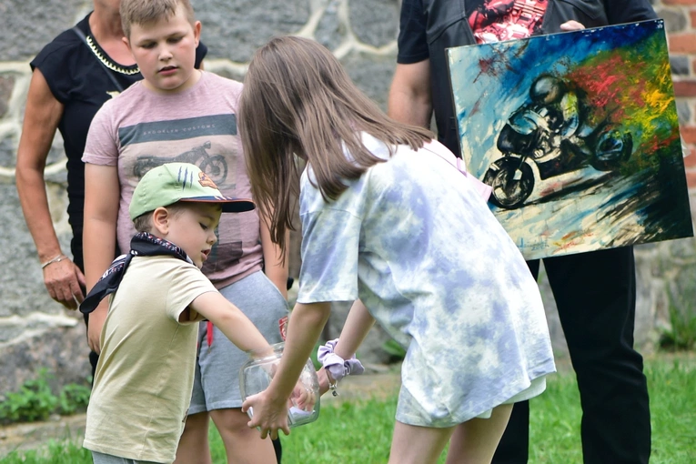Rychnowo. Piknik Motocyklowy ze św. Krzysztofem