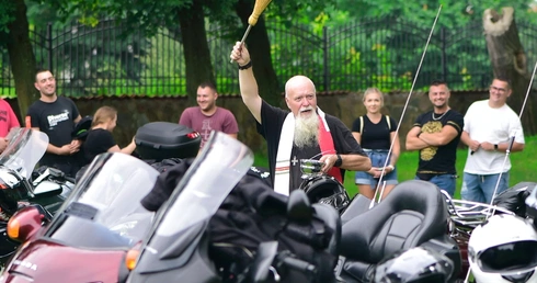 Rychnowo. Piknik Motocyklowy ze św. Krzysztofem