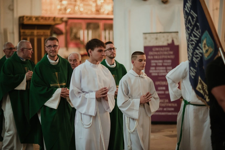 Wyjście 42. Gdańskiej Pierszej Pielgrzymki na Jasną Górę