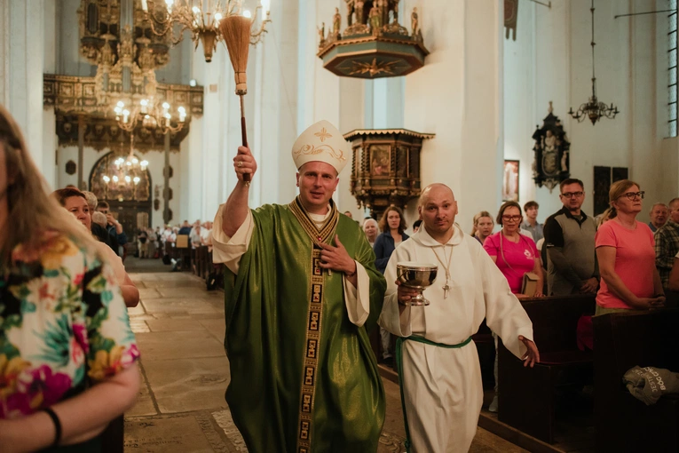 Wyjście 42. Gdańskiej Pierszej Pielgrzymki na Jasną Górę