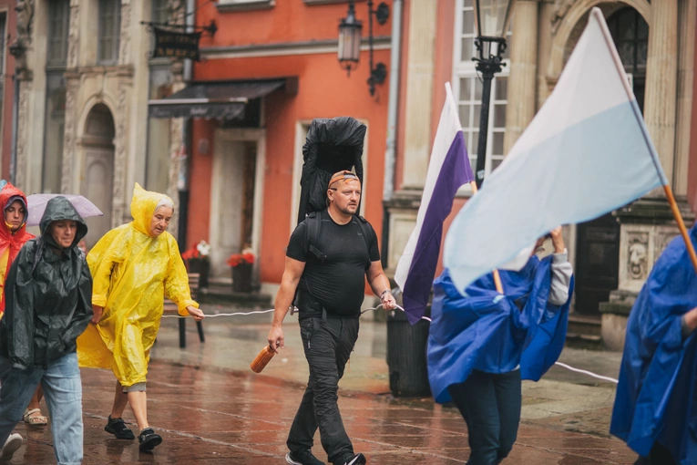 Wyjście 42. Gdańskiej Pierszej Pielgrzymki na Jasną Górę