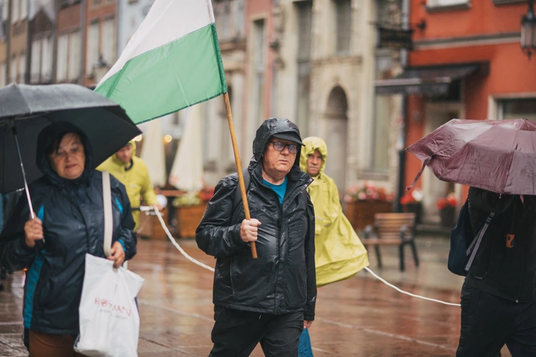 Wyjście 42. Gdańskiej Pierszej Pielgrzymki na Jasną Górę