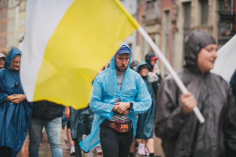 Wyjście 42. Gdańskiej Pierszej Pielgrzymki na Jasną Górę