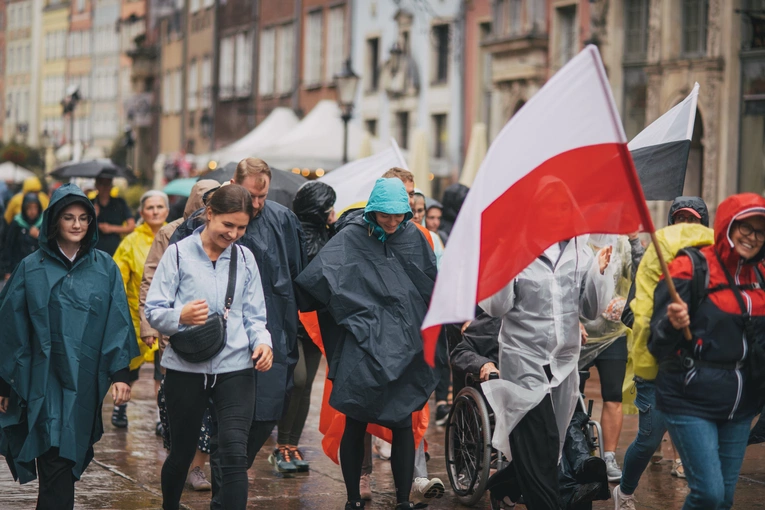Wyjście 42. Gdańskiej Pierszej Pielgrzymki na Jasną Górę