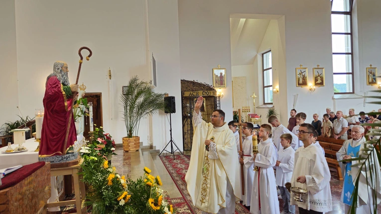Figura św. Joachima w Gródku nad Dunajcem