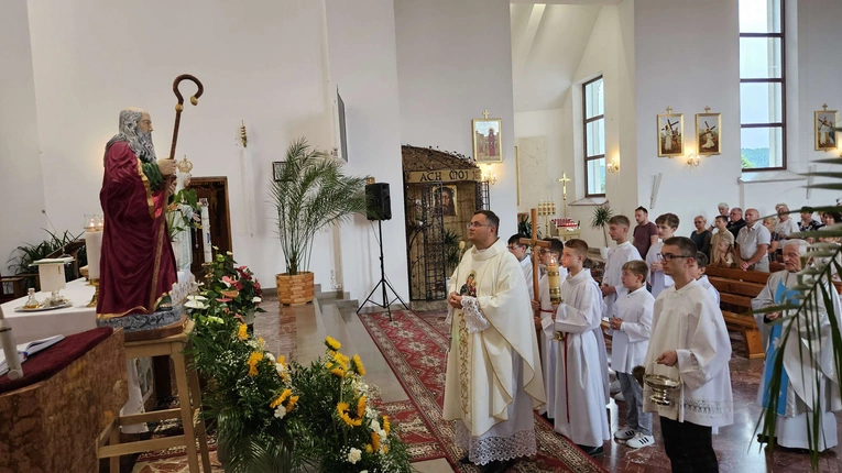 Figura św. Joachima w Gródku nad Dunajcem