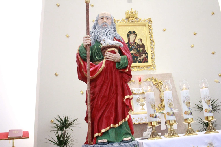 Figura św. Joachima w Gródku nad Dunajcem