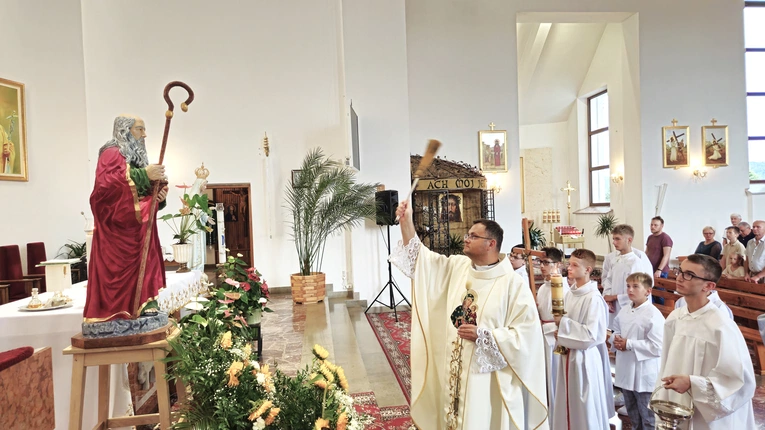 Figura św. Joachima w Gródku nad Dunajcem