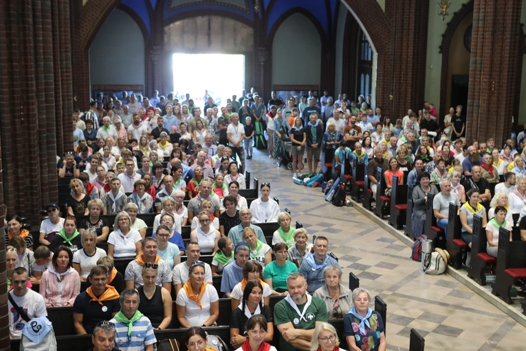 79. Rybnicka pielgrzymka. Wymarsz