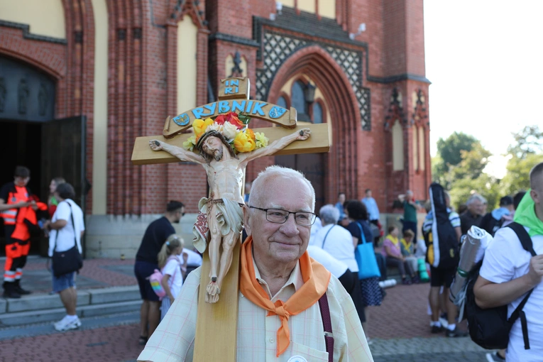 79. Rybnicka pielgrzymka. Wymarsz