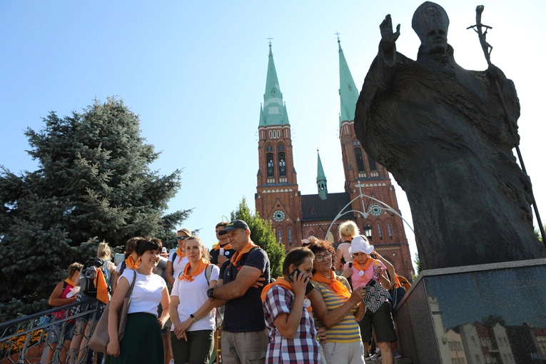79. Rybnicka pielgrzymka. Wymarsz