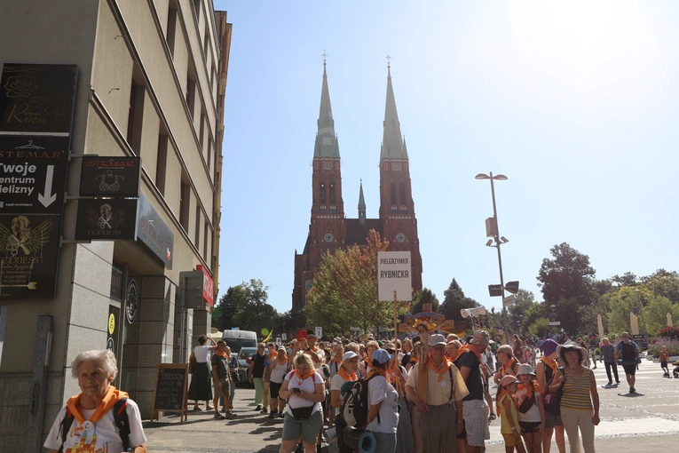 79. Rybnicka pielgrzymka. Wymarsz