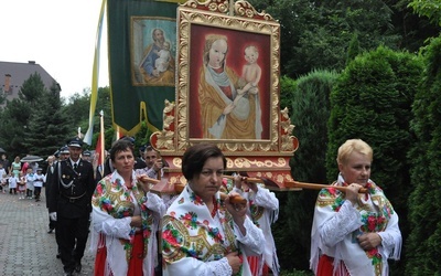 U Przemienionego, z Piękną Madonną i bł. rodziną Ulmów