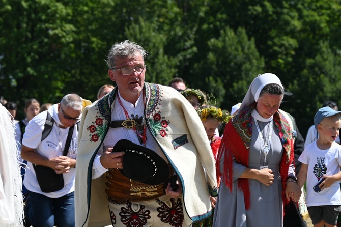 Ostatni dzień Góralskiej Pieszej Pielgrzymki na Jasną Górę