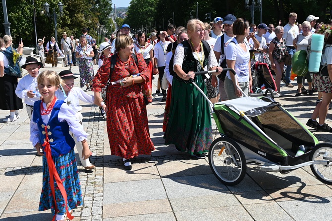 Ostatni dzień Góralskiej Pieszej Pielgrzymki na Jasną Górę