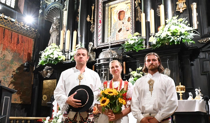 Górale na Jasnej Górze. Doszli do Matki!