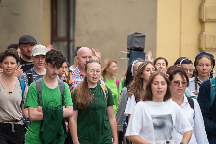 Start XXI Pieszej Pielgrzymki Świdnickiej