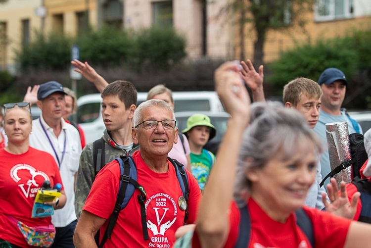 Start XXI Pieszej Pielgrzymki Świdnickiej