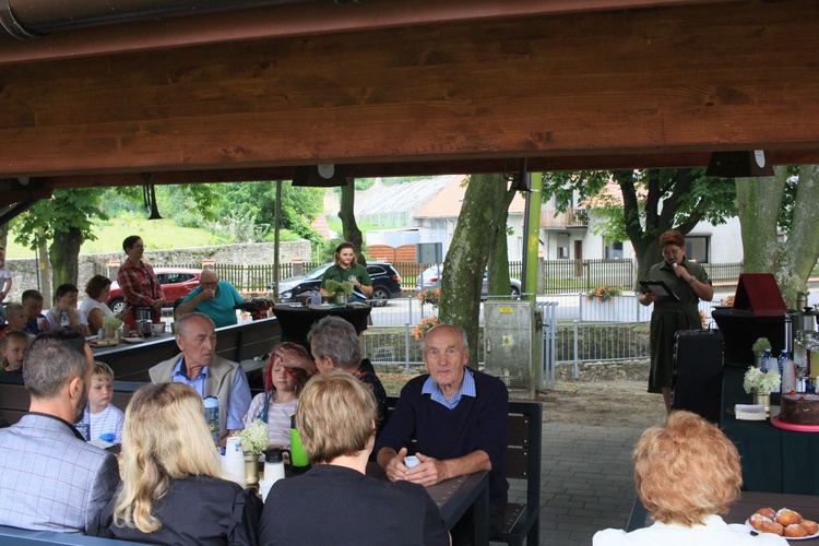 Najpiękniejsza wieś Oleszka. Mural Franciszka Lepicha