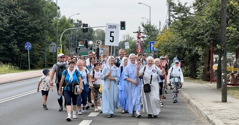 Wracają do Mamy. Pielgrzymka Rybnicka 2024