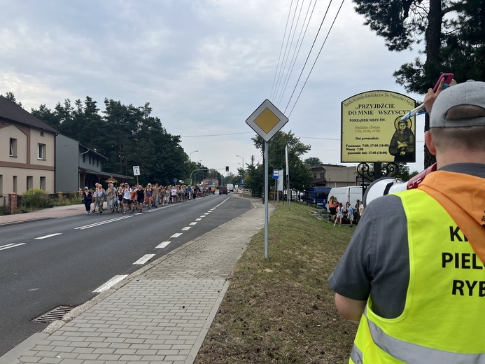 79. Rybnicka pielgrzymka. Postój w Miotku