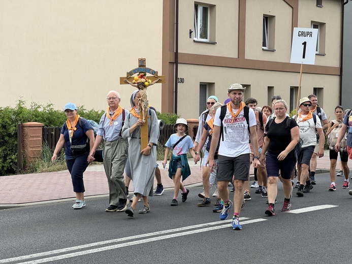 79. Rybnicka pielgrzymka. Postój w Miotku