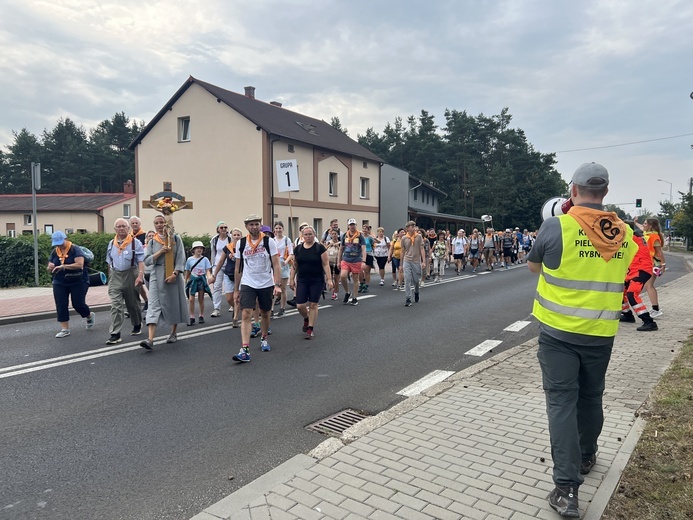 79. Rybnicka pielgrzymka. Postój w Miotku