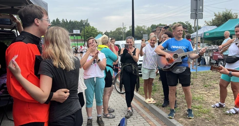 79. Rybnicka pielgrzymka. Postój w Miotku