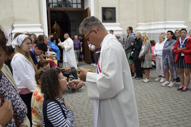 Lubelscy pielgrzymi u św. Otylii 