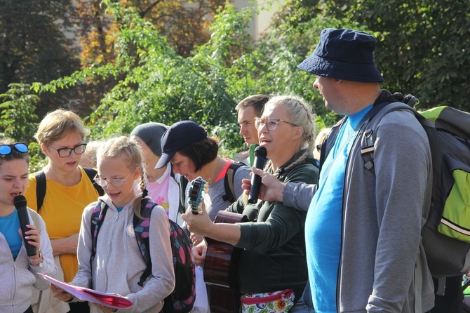 Wyjście 44. Pieszej Pielgrzymki Krakowskiej z Wawelu na Jasną Górę