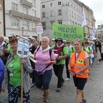 Wyjście 44. Pieszej Pielgrzymki Krakowskiej z Wawelu na Jasną Górę