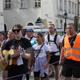 Wyjście 44. Pieszej Pielgrzymki Krakowskiej z Wawelu na Jasną Górę