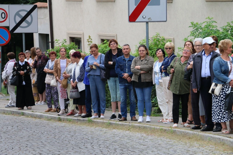 Płock. Wyjście pielgrzymki. Część I