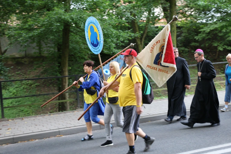 Płock. Wyjście pielgrzymki. Część I