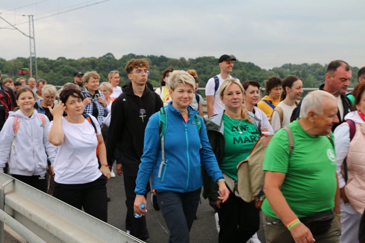 Płock. Wyjście pielgrzymki. Część II