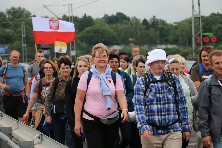 Płock. Wyjście pielgrzymki. Część II