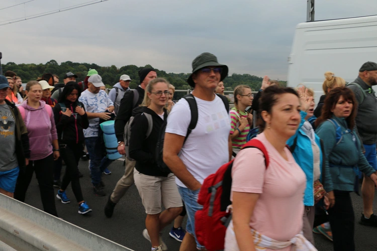 Płock. Wyjście pielgrzymki. Część II