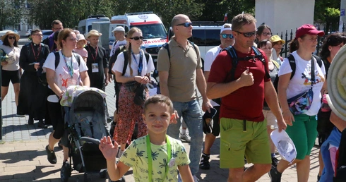 Pielgrzymi ze Skawiny w Liszkach 2024