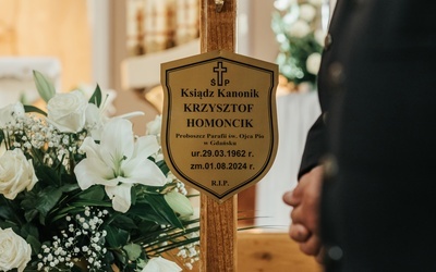 Pogrzeb ks. kan. Krzysztofa Homoncika