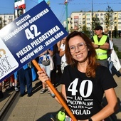 Aneta Felka odpowiada za to, aby grupa nie pobłądziła.