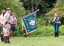 Biskup gliwicki na Światowym Zlocie ZHP w Camp Raven