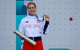 Aleksandra Mirosław ze złotym medalem igrzysk olimpijskich. 