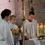Pierwsza Msza św. w kościele parafialnym pw. Przemienienia Pańskiego w Lublinie. 