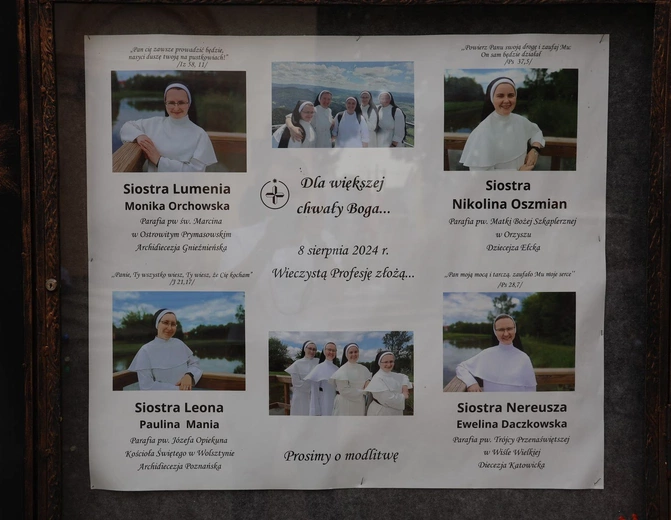 Śluby wieczyste u dominikanek 