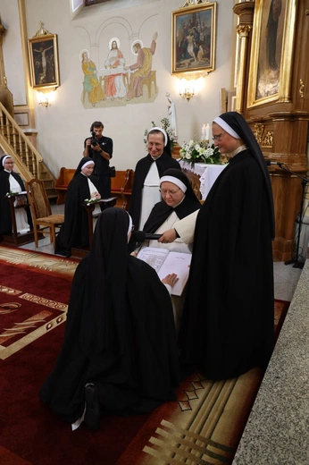 Śluby wieczyste u dominikanek 