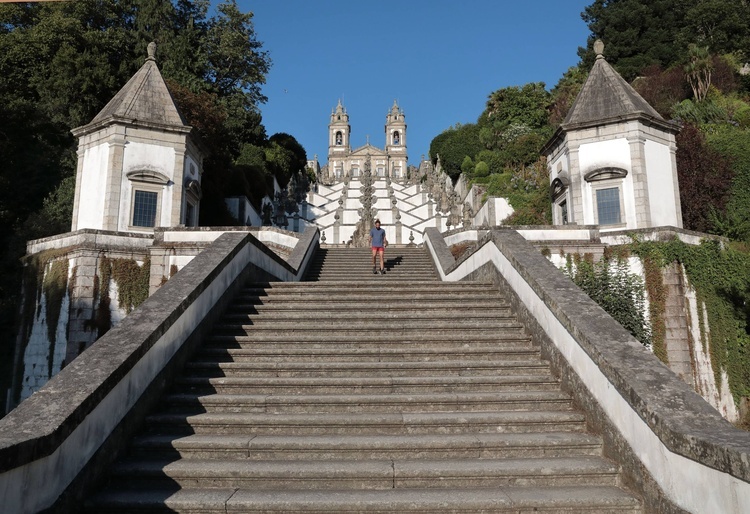 Sanktuarium Bom Jesus do Monte w Portugali