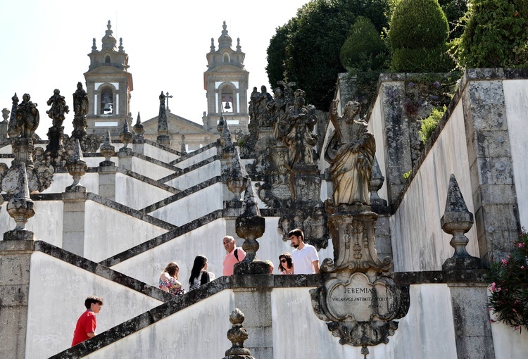 Sanktuarium Bom Jesus do Monte w Portugali