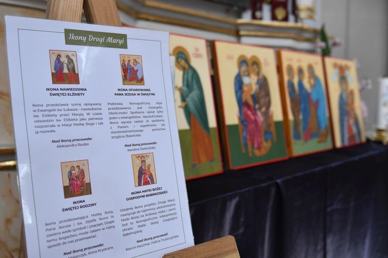 Ikony do Maryjnego Ogrodu w Babimoście